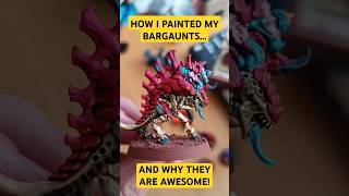 How I painted my Barbgaunts for my Tyranid 40k Army! Hive fleet Kraken &amp; Leviathan for 10th Edition!