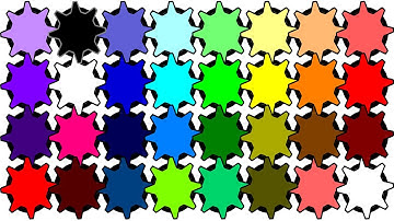 32 Colors + 16 Circle Eliminations Marble Race in Algodoo