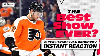 Breaking News: Flyers trade Ivan Provorov instant reaction | Best Show Ever