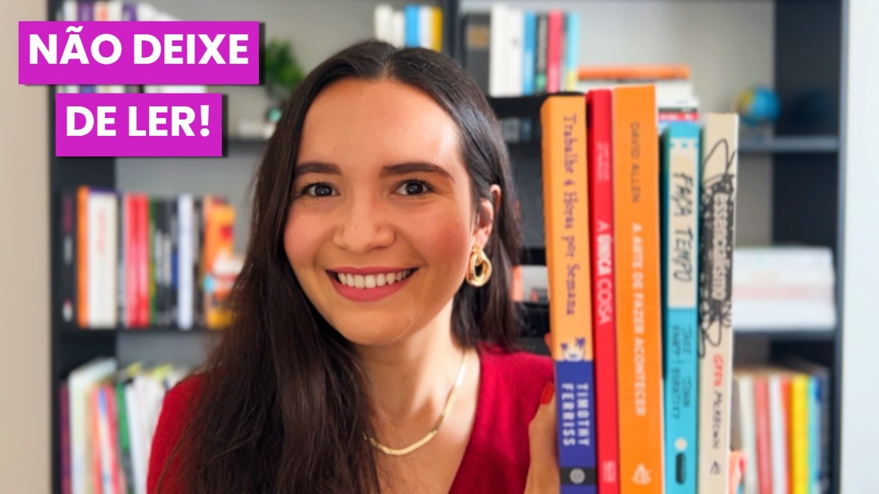 7 livros de produtividade que todo mundo deveria ler 📚🎯