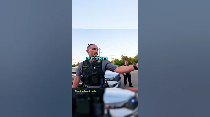 Dad And Daughter Get Pulled Over On Bike