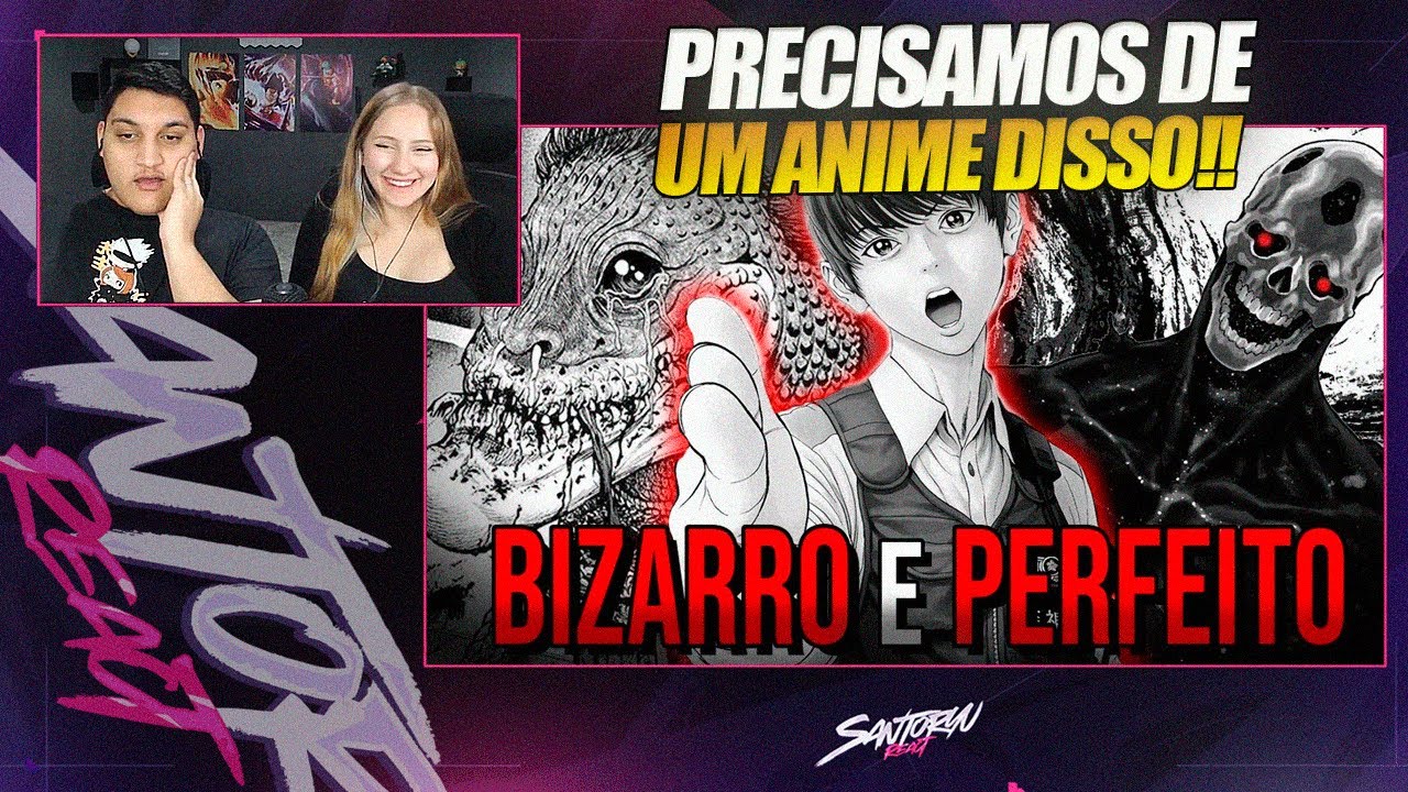 Um Mánga BIZARRO e PERFEITO (Cenário Transparente) - REACT EM CASAL