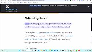 Global Warming Simplified, Earth's warming accelerating