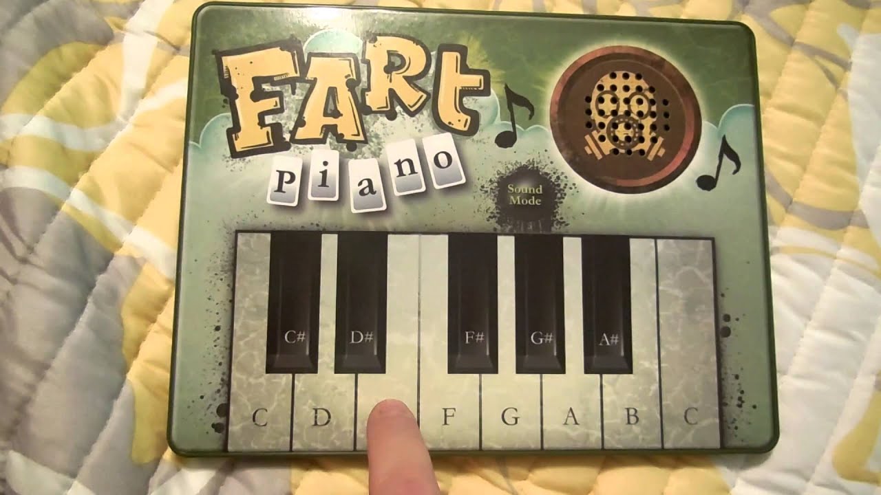 Fart Piano Plays Jingle Bells Tune With Burp Belch Sounds Jingle