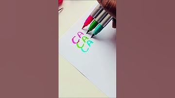 CALM ✨#3d Writing #satisfying #handwriting #aesthetic #shorts #artshorts  #relaxing