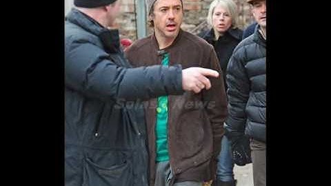 Robert Downey Jr. Stephen Fry & Jude Law 25.11.2010