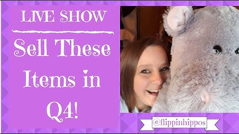LIVE SHOW: 5 Must Source Items for Q4! | Holiday Sales on eBay & Poshmark