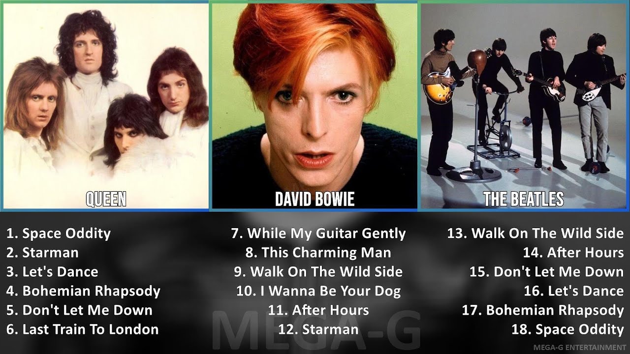 D a v i d B o w i e MIX Best Songs 1960s Music So Far Top Rock, Art