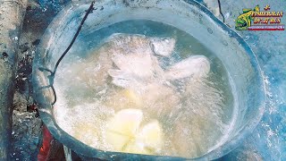 a real fisherman's fish soup, I cook in the lower reaches of the Amur, Susanino