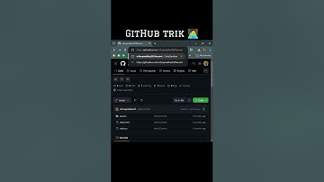GitHub trick to view any project LIVE 🧑‍💻  @GitHub #github