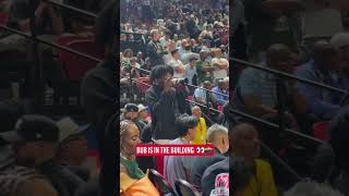 Bub is in the building 👀  #washingtonwizards #nba