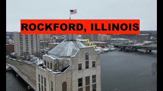 4K Drone Footage of Rockford Illinois
