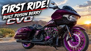 Details FIRST RIDE ON OUR 2025 CVO ROAD GLIDE FROM COPART... Update