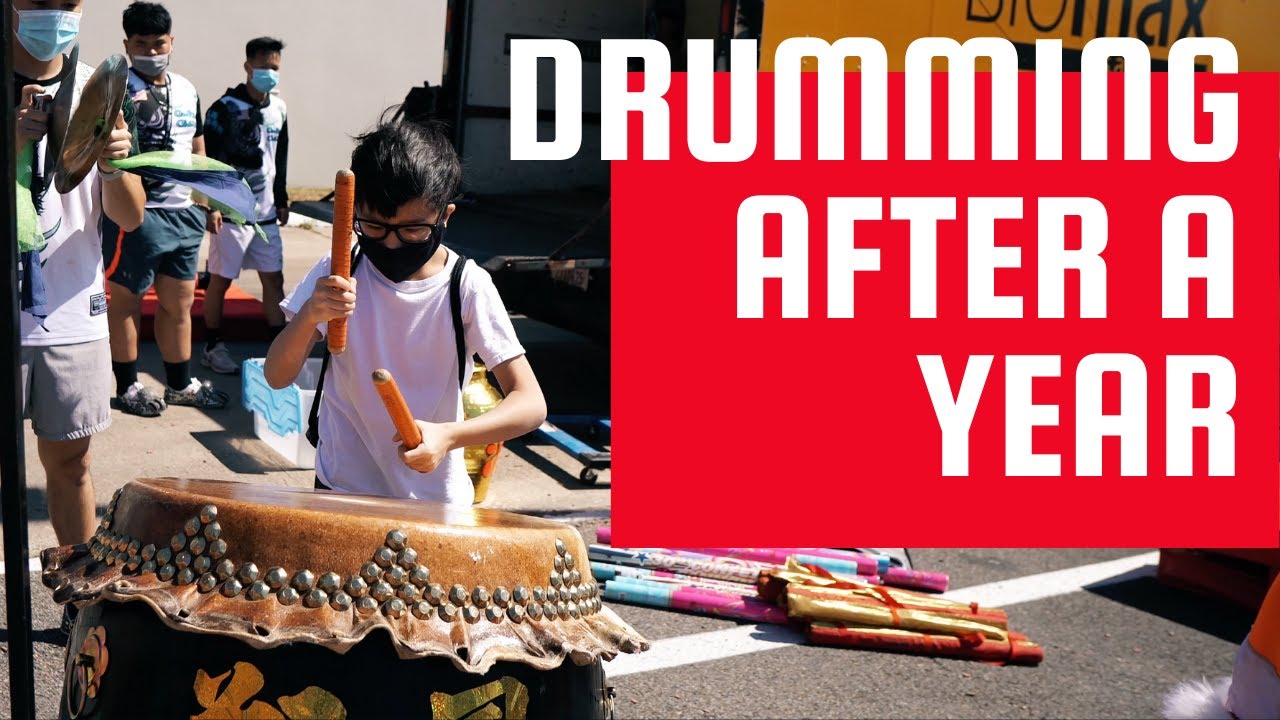 Tyler Returning to Lion Dance Drumming ...