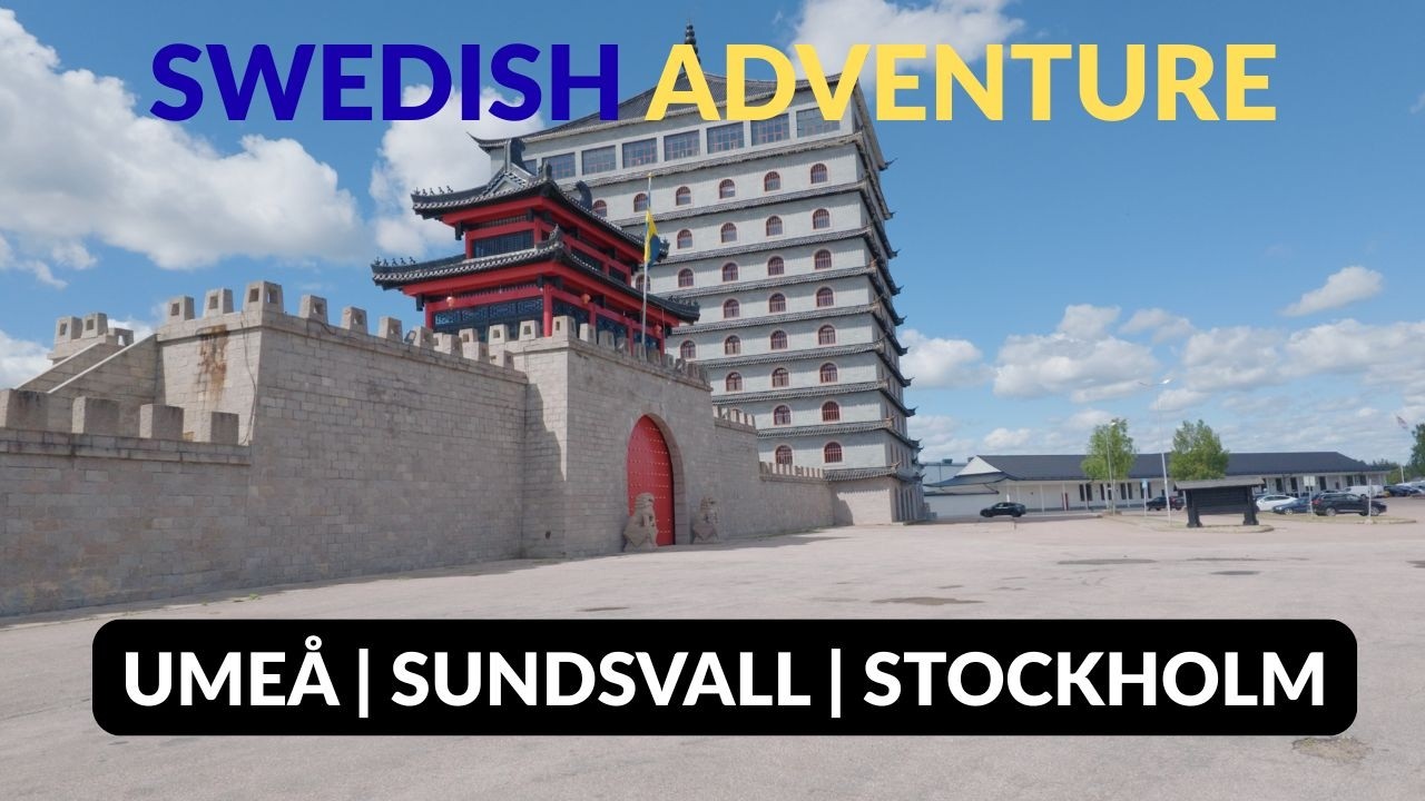 The Most Beautiful Roads in Sweden! 🇸🇪 Umeå to Stockholm | Part 2