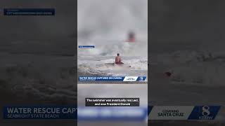 Trump invites teen lifeguard to White House after Seabright Beach rescue of young boy