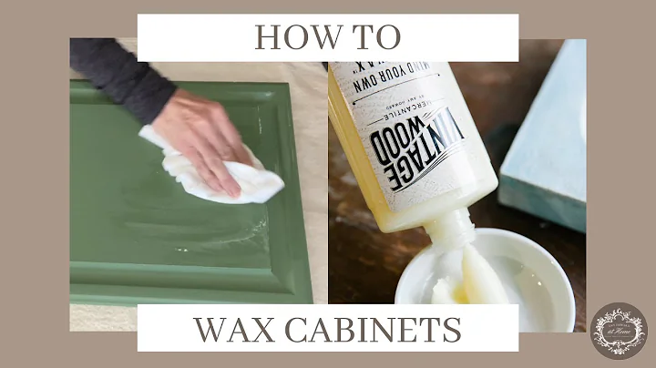 HOW TO WAX YOUR PAINTED CABINETS