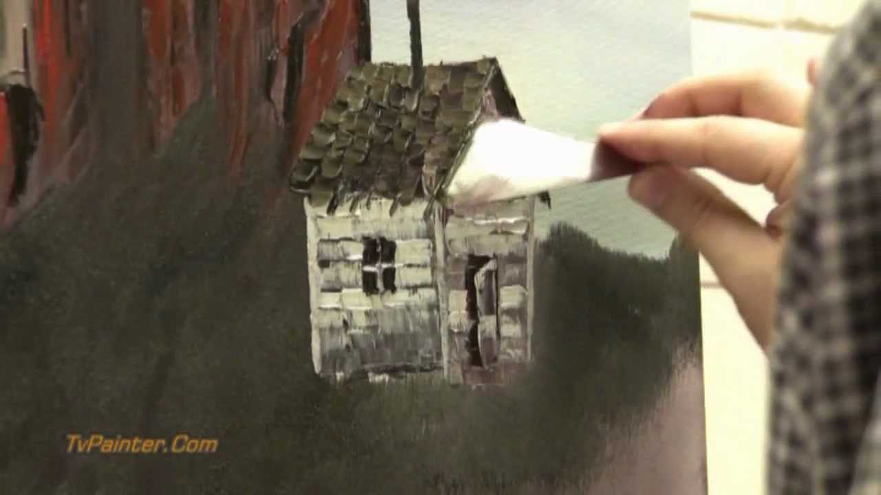How To Paint Using The Palette Knife YouTube