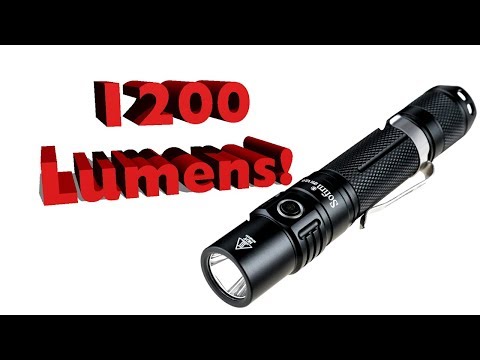 Sofirn SP31 v2.0 Tactical LED Flashlight Review + Under Water Test