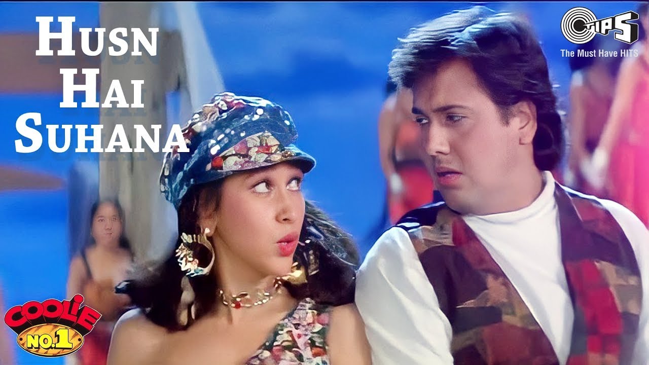 Husn Hai Suhana | Coolie No. 1 | Govinda & Karisma Kapoor | Abhijeet & Chandana Dixit
