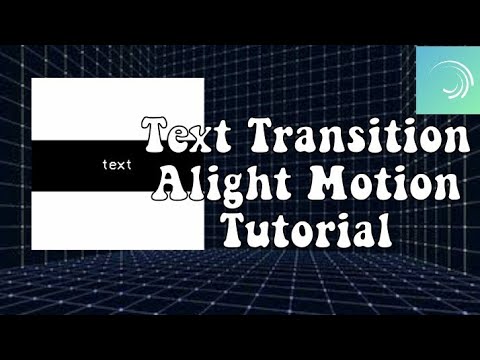 Text Transition Lyric Edit || Alight Motion Tutorial - YouTube