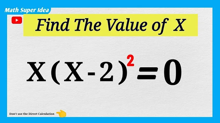 Nice Algebraic Exponent Math Simplification | Find the Value of X