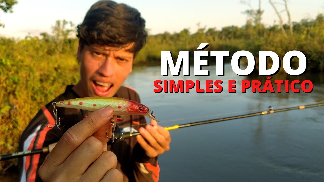 APRENDA A PESCAR COM ISCA ARTIFICIAL!![DICA DE PESCA] YouTube