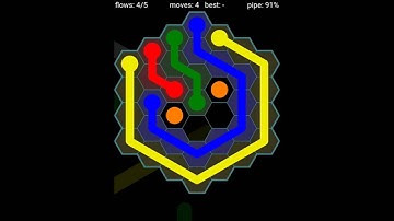 Flow Free Hexes   7x7 Mania   Level 132