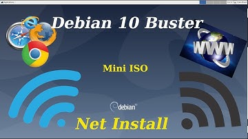 Debian 10 Buster Net Install Mini ISO