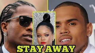 ASAP Rocky Threatened To K*ll Chris Brown If He Doesn't Stay Away From Rihanna.