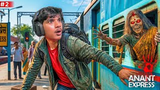 FINALLY ESCAPED FROM INDIAN SCARIEST TRAIN😱😭 | ANANT EXPRESS🚂🔥