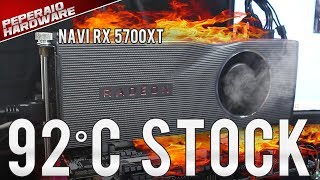 RX 5700 XT em 92 Graus! Soluções para a alta temperatura do Blower AMD / Undervoltage / Fan custom