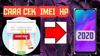 Cara Cek IMEI HP 2020