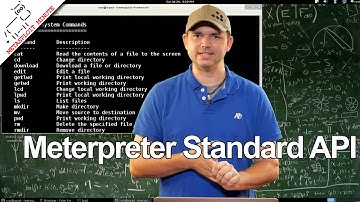 Meterpreter Standard API - Metasploit Minute [Cyber Security Education]