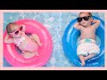 Baby Beach Couple! 😊 - Hilarious Baby - Adorable Moments