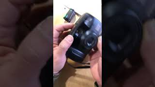 Pentax espio 80E compact camera how to load a film and use