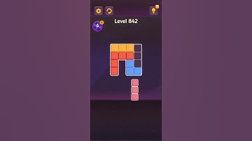Block King Shapes Level 841 to Level 844