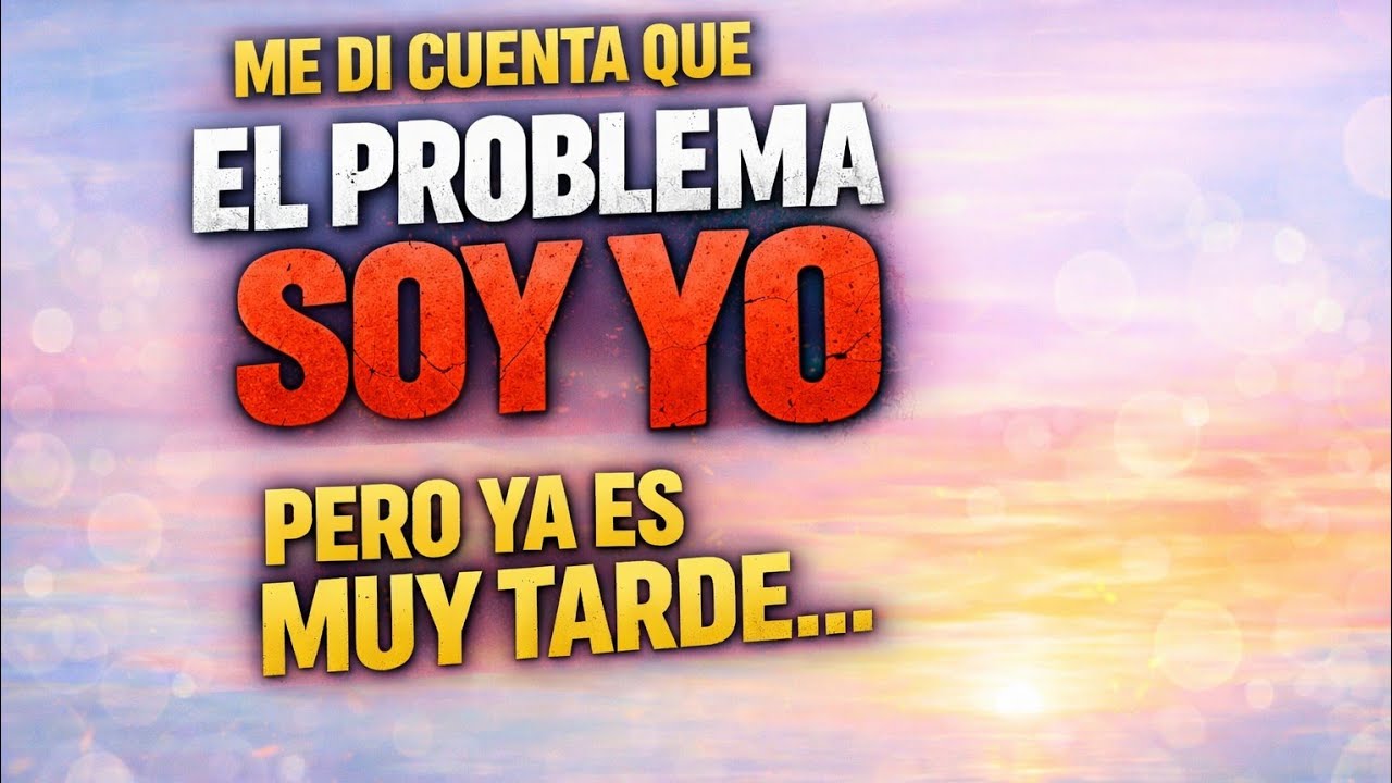 Me Di Cuenta Que El problema Soy yo.