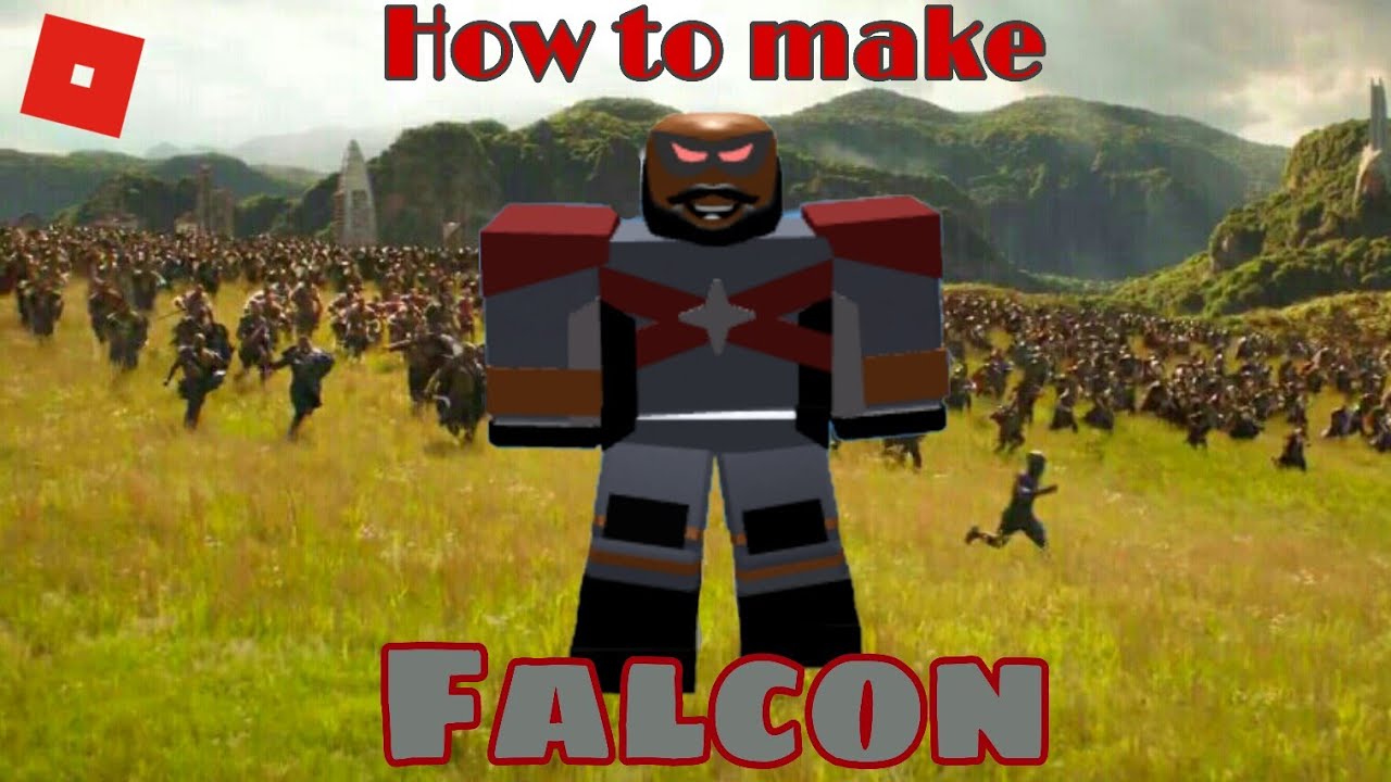 How To Make Falcon In Roblox Superhero Life 2 Youtube - falcon avenger roblox