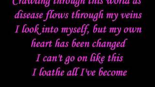 Evanescence- Away From Me (Lyrics)