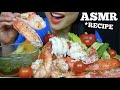 ASMR SEAFOOD BOIL with GREEN SEAFOOD SAUCE *RECIPE (EATING SOUNDS) NO TALKING | SAS-ASMR