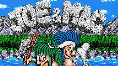 Joe & Mac Caveman Ninja (Genesis) Playthrough longplay video game