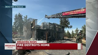 Tumalo house fire causes extensive damage, no injuries reported