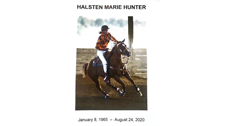 A life celebration of Halsten Marie Hunter