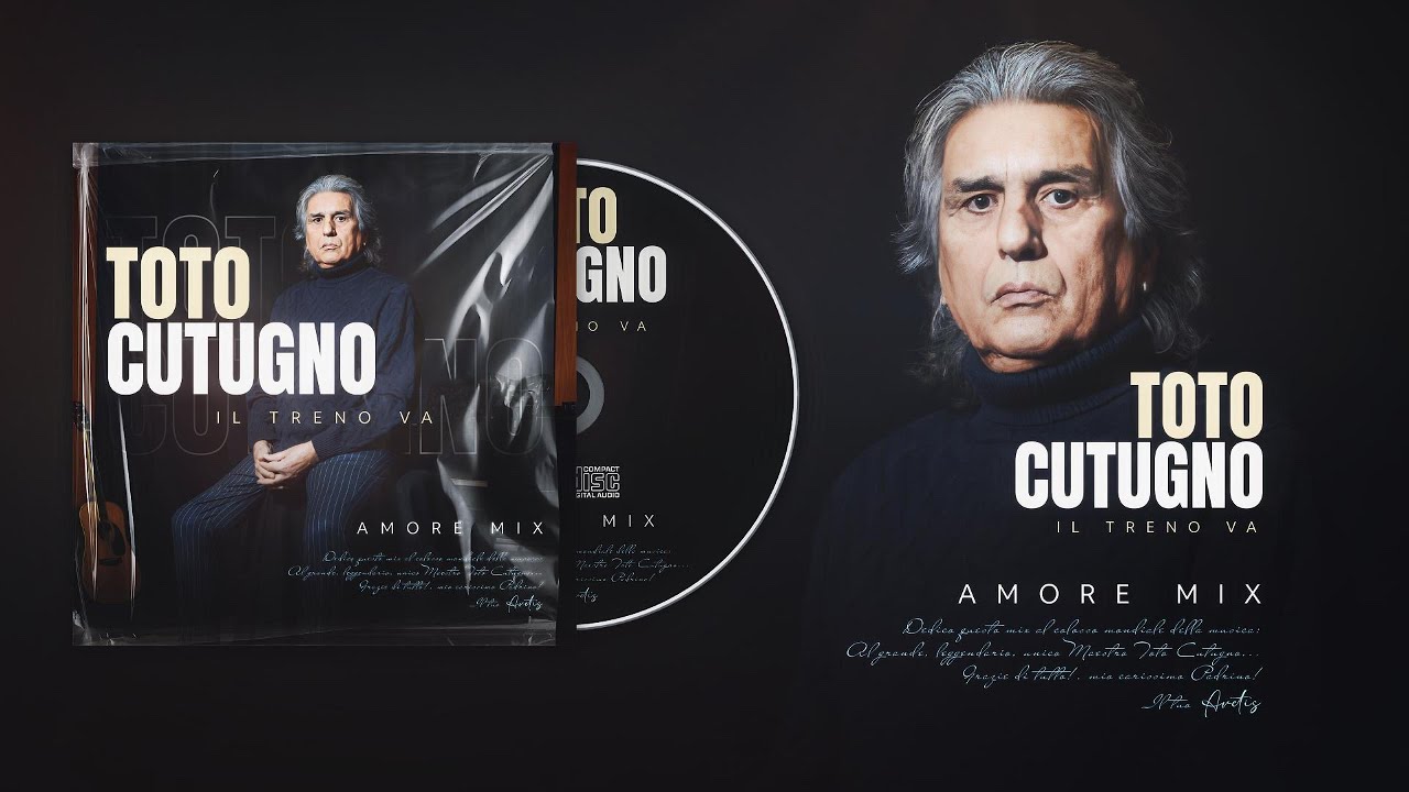 TOTO CUTUGNO - IL TRENO VA...  2024 AMORE MIX  #new #track #mix #italy #totocutugno