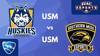 USM Huskies vs Southern Mississippi | Playoff Semi Final | ECAC Rocket League