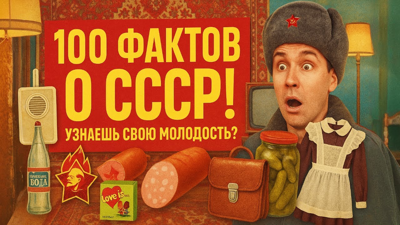 100 фактов о СССР, которые вас шокируют!