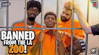 Getting Banned And Arrested From The LA ZOO W/ Deshae Frost !