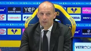 Allegri Conferenza Post Verona Milanoggi La Para Più Importante Della Stagione...