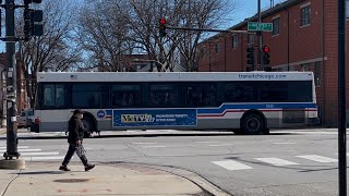 CTA 2007 New Flyer D40LF (1335) on Route 8 Halsted to Waveland/Broadway